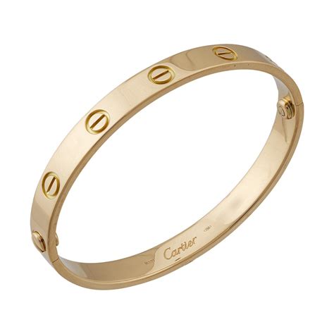 real gold Cartier Love Bracelet